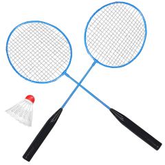 Комплект за бадминтон син -Fullmax