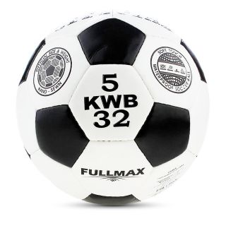 Футболна топка, тренировъчна Fullmax 1025 Бял/Черен